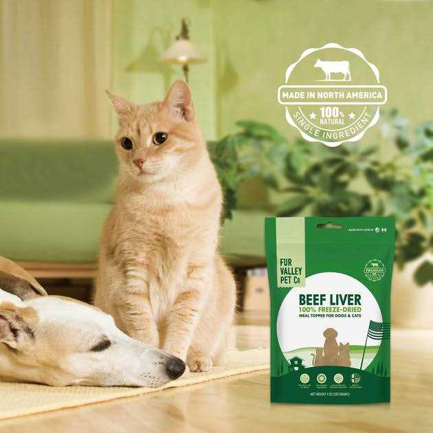 Beef Liver Freeze-Dried Dog & Cat Food Topper K4688