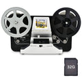 Black 8mm Super8 Roll Film Scanner with 2.4 inch LCD W96260