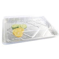 Disposable Aluminum Foil Half Sheet Cake Pan with Plastic Lid E349