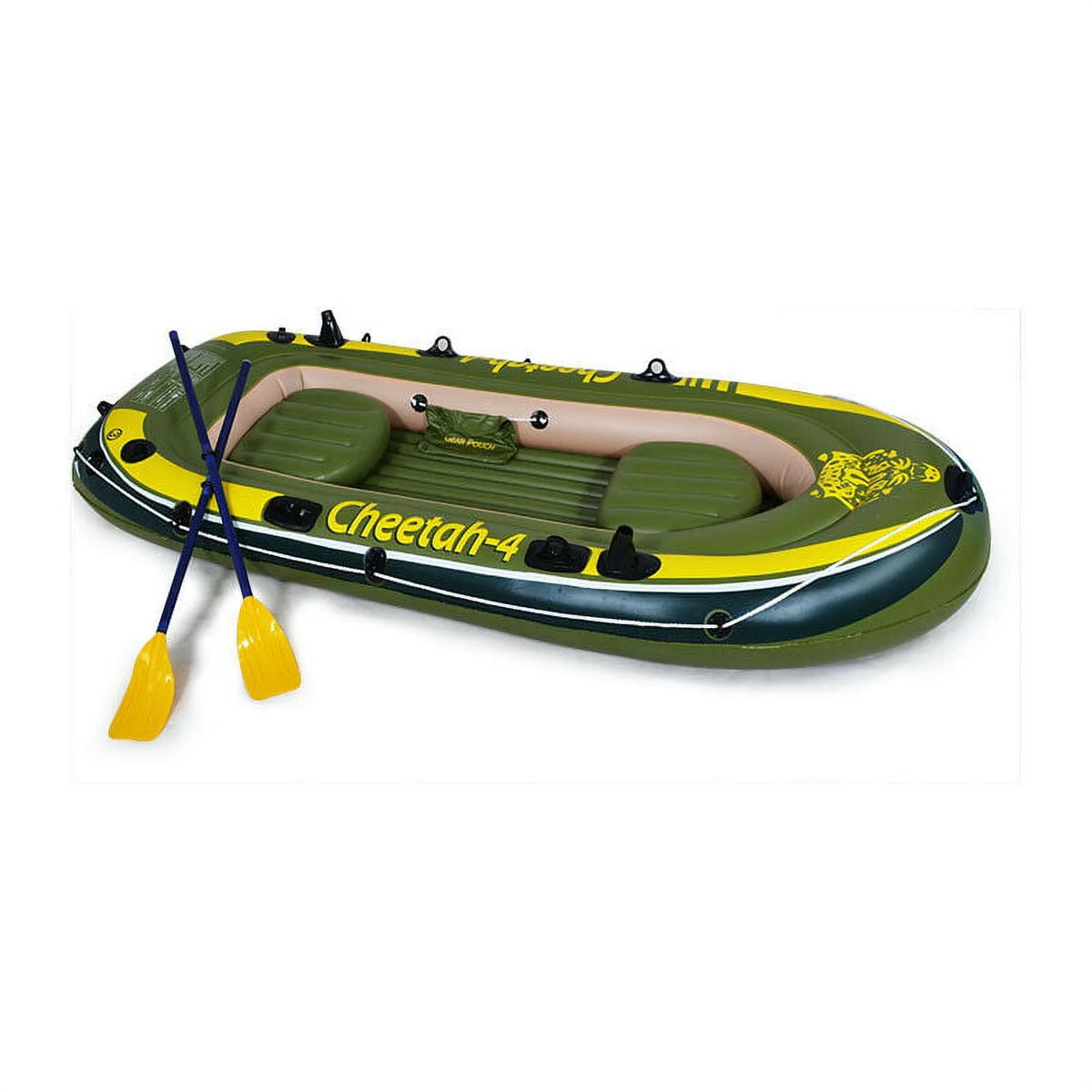 3 Person Inflatable Boat Set with Oars & Air Pump R965521