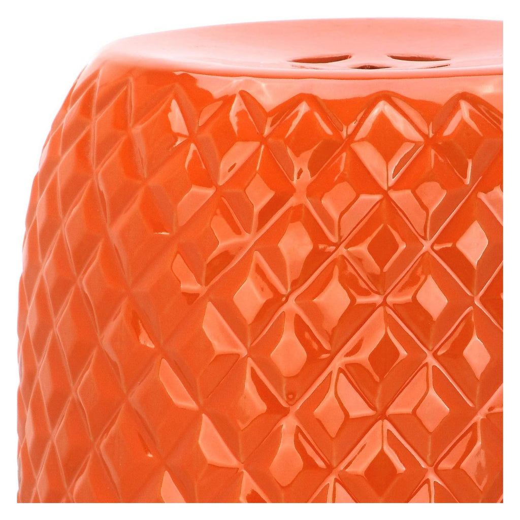 Orange Garden Stool M443530