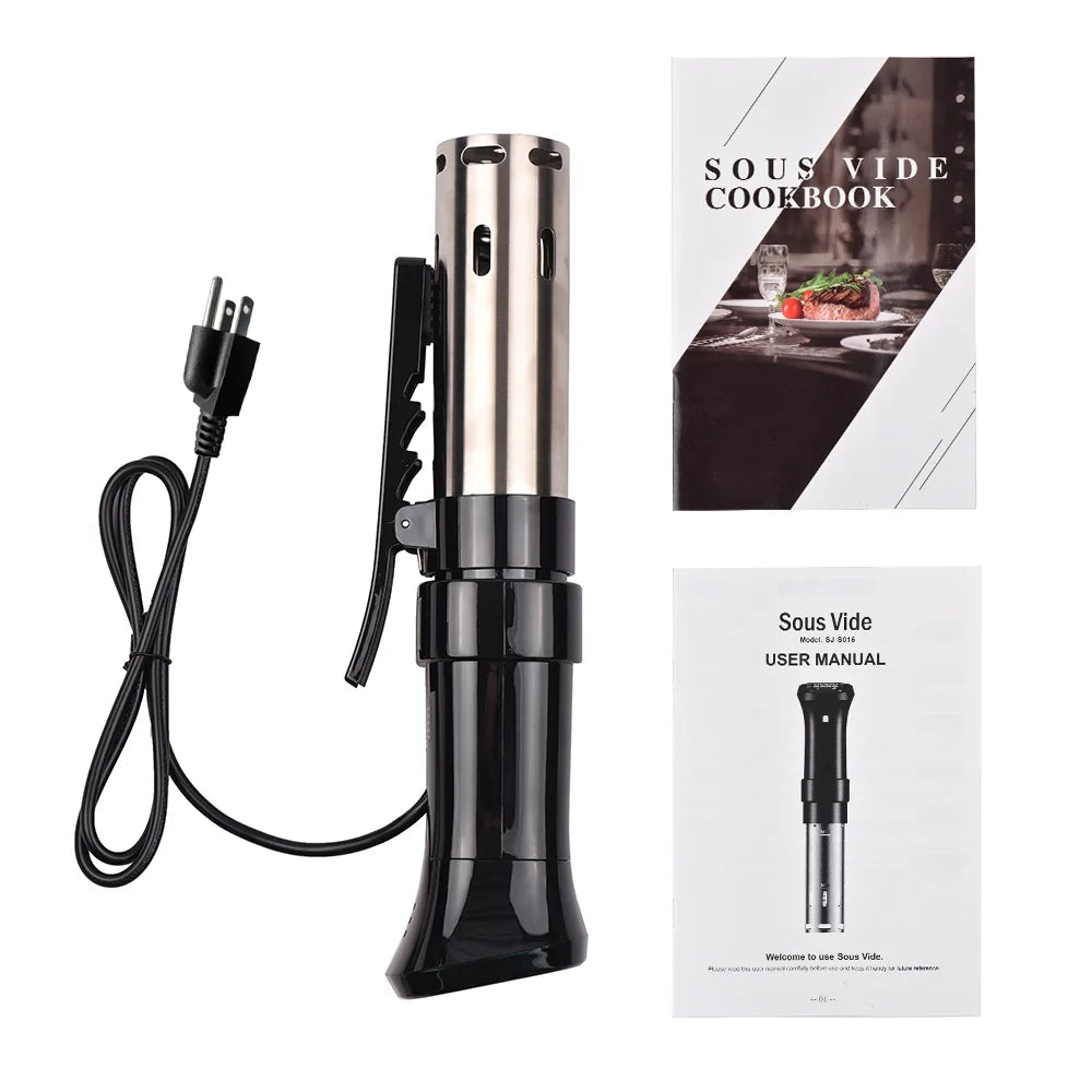 1100W Sous Vide Cooker Waterproof With Temperature Time Control Display Z667