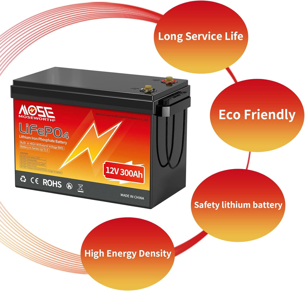 300Ah 12V Lithium Battery 200A BMS N216518