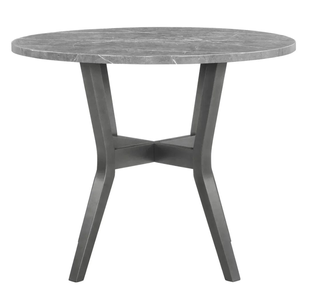 5 Piece Counter Height Table Set Grey W5041