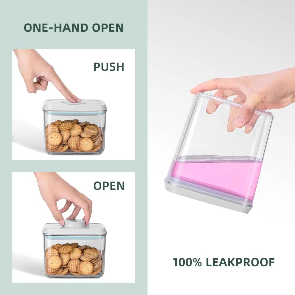 12 Piece Air Tight Food Storage Container Set C65175