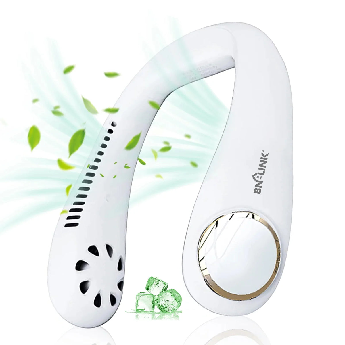 White Portable Neck Fan B141