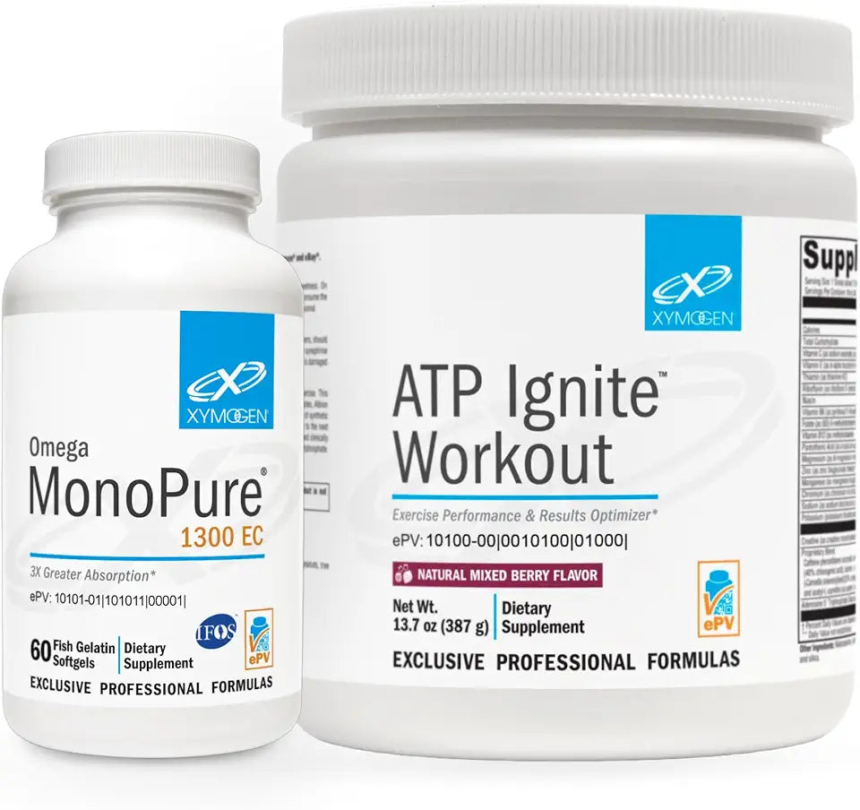 Omega 1300 EC + ATP Workout Powder 2-Product Bundle J70165