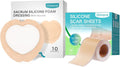 10 Pack Wound Dressing & Silicone Scar Sheets O169