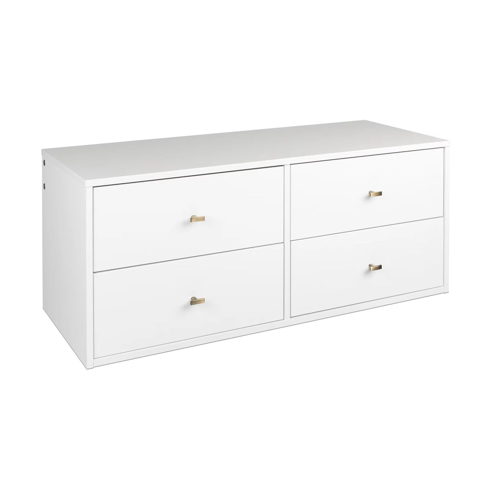 White 4-Drawer Dresser E118172