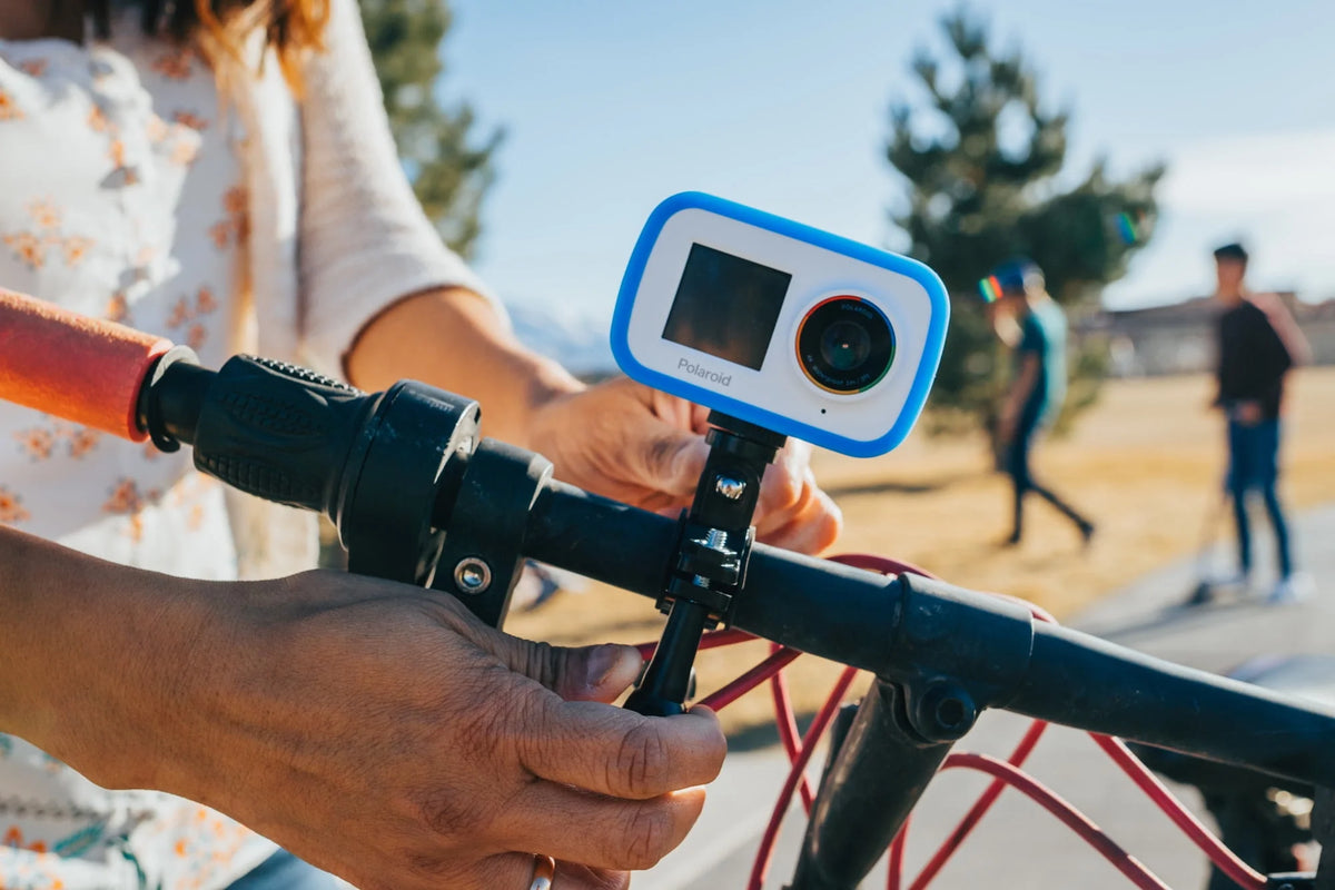 Blue and White Dual Screen 4K 18MP Waterproof Action Camera K183