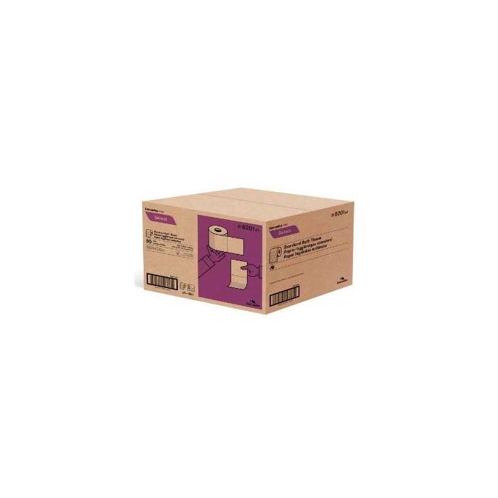 Standard 2-Ply White Bathroom Tissue, 80 Roll/Carton G909136