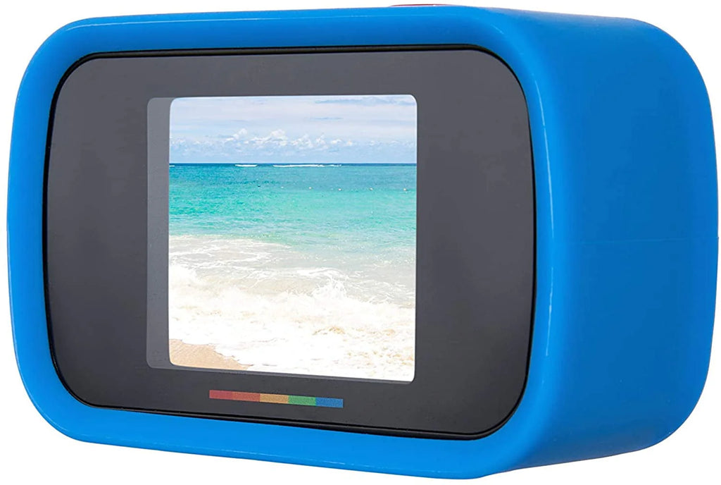 Blue and White Dual Screen 4K 18MP Waterproof Action Camera K183