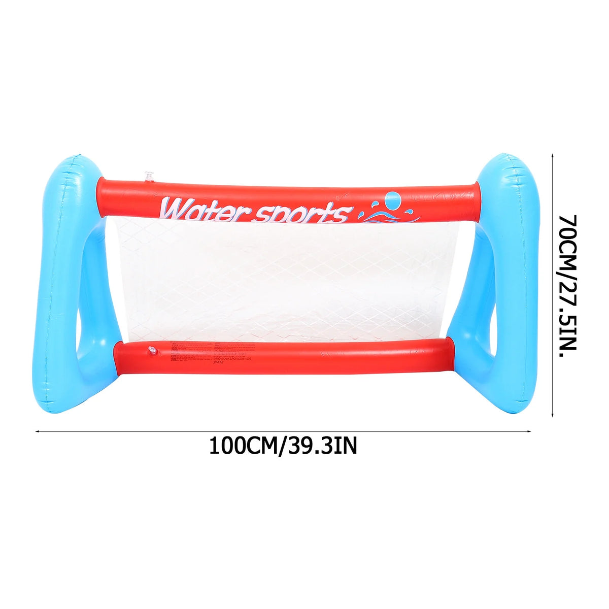 Inflatable Pool Float Set with Volleyball Net and Volleyballs E7784