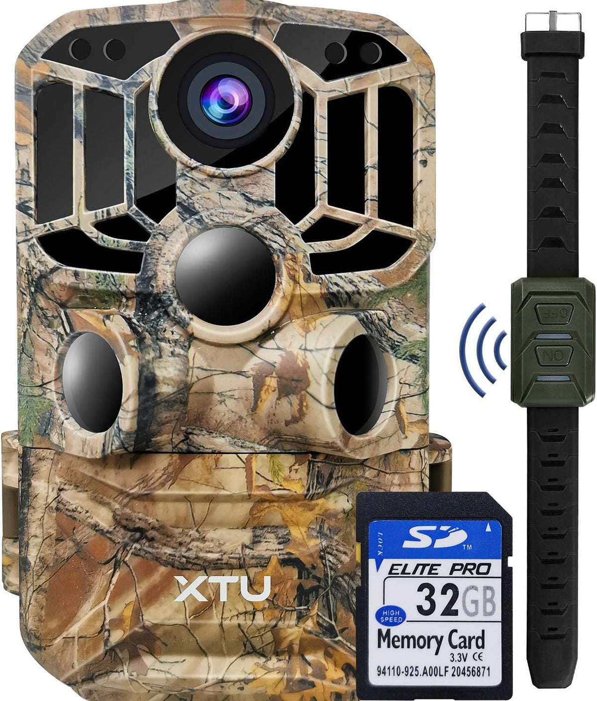 Wi-Fi Bluetooth 32MP 1296P Trail Camera X62882