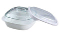 2-1/2-Quart Casserole with Glass and Plastic Lids B14020