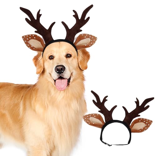 Dog Christmas Reindeer Headband Z71212