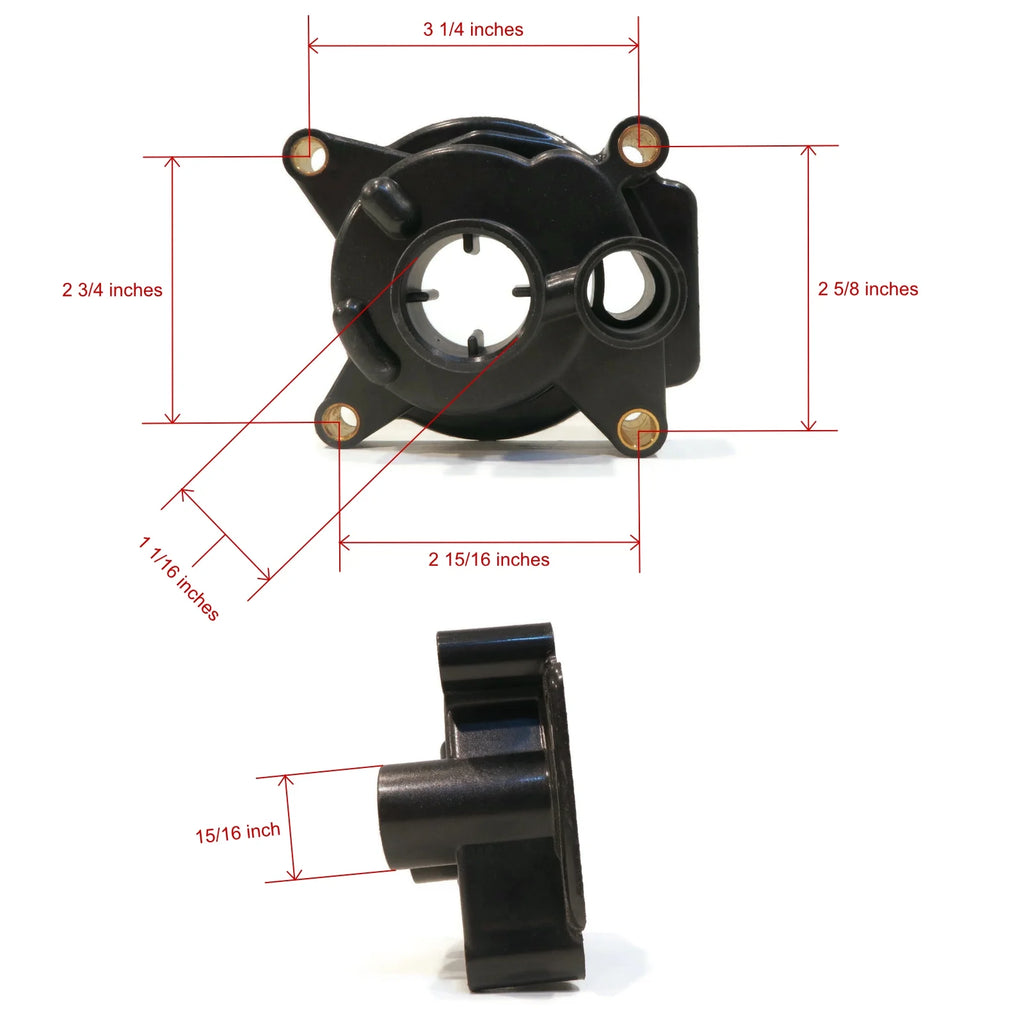 Water Pump Impeller Kit For 1989 Evinrude 45 HP Engine B24436