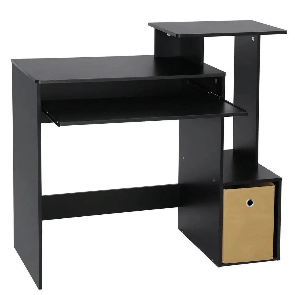 Multipurpose Home Office Computer Writing Desk With Bookshelves I606
