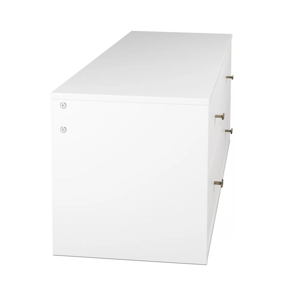 White 4-Drawer Dresser E118172
