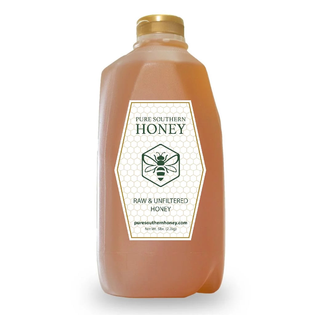 Raw Unfiltered Honey, 5 lbs. Z814