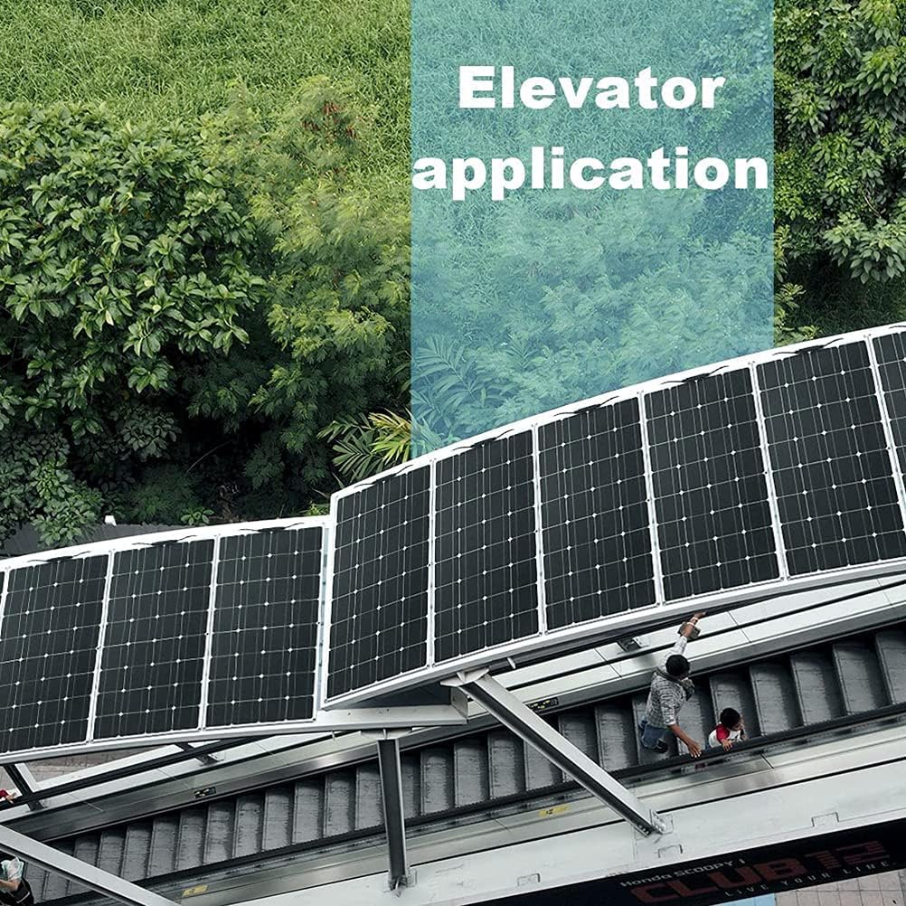 600W 2X 300W PET Flexible Mono Solar Panel with 40A Controller I8438