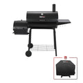 Charcoal Grill with Offset Smoker and Cover H809910