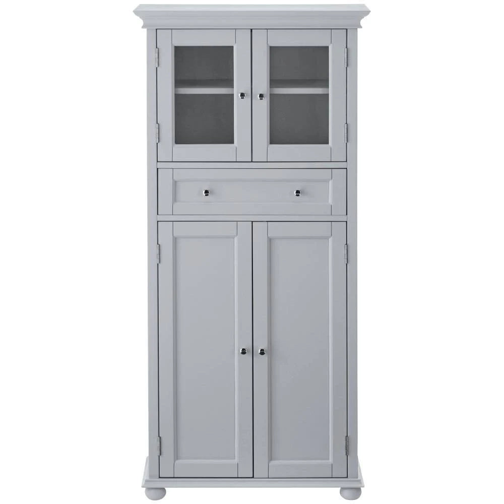 4-Door Tall Cabinet in Dove Grey B36988