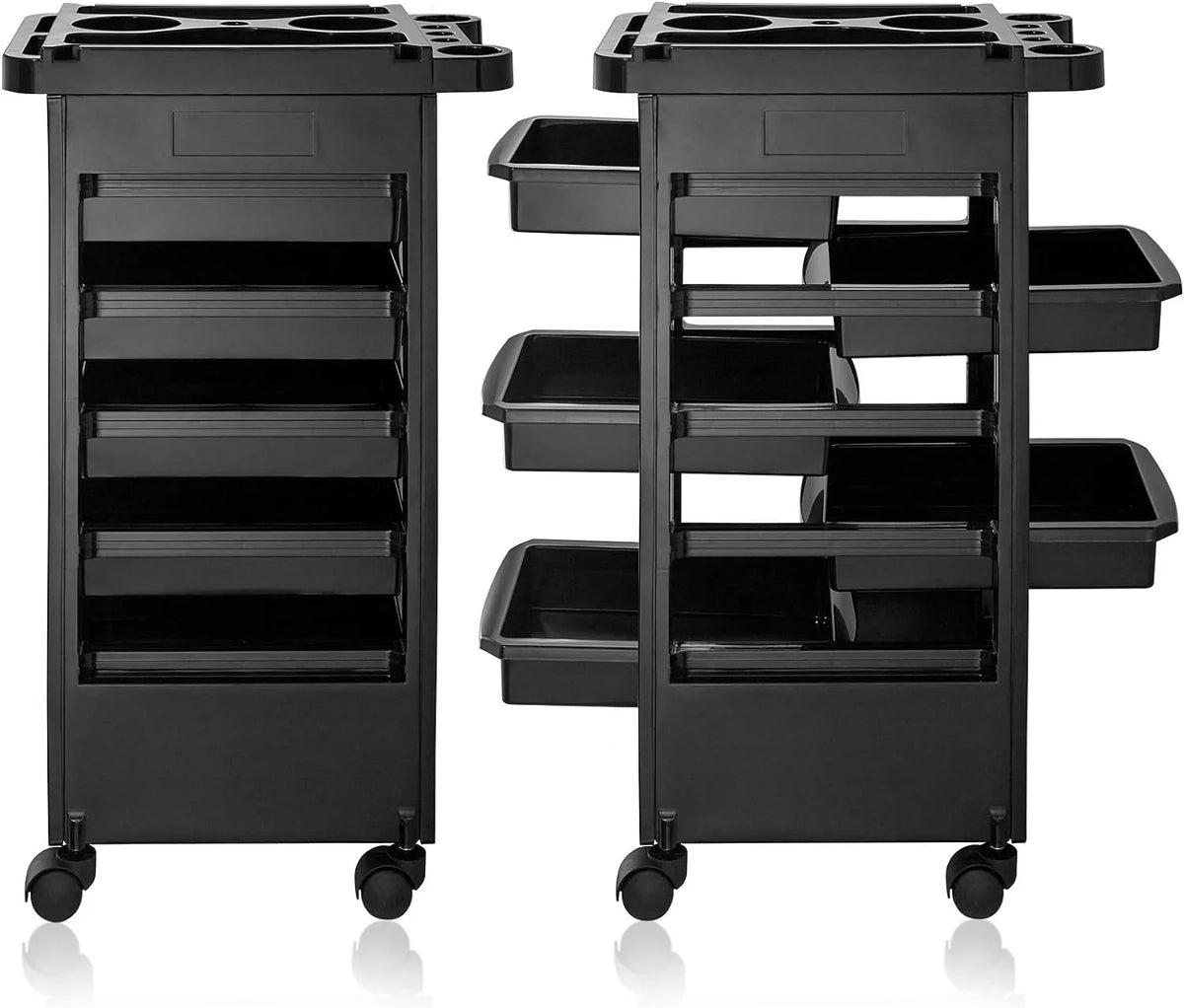 Rolling Trolley Cart With 5 Drawers S211