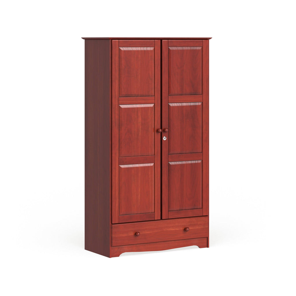 Solid Wood Customizable Wardrobe Y66037