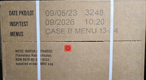 MRE Case – Military MRE Random Case P874516