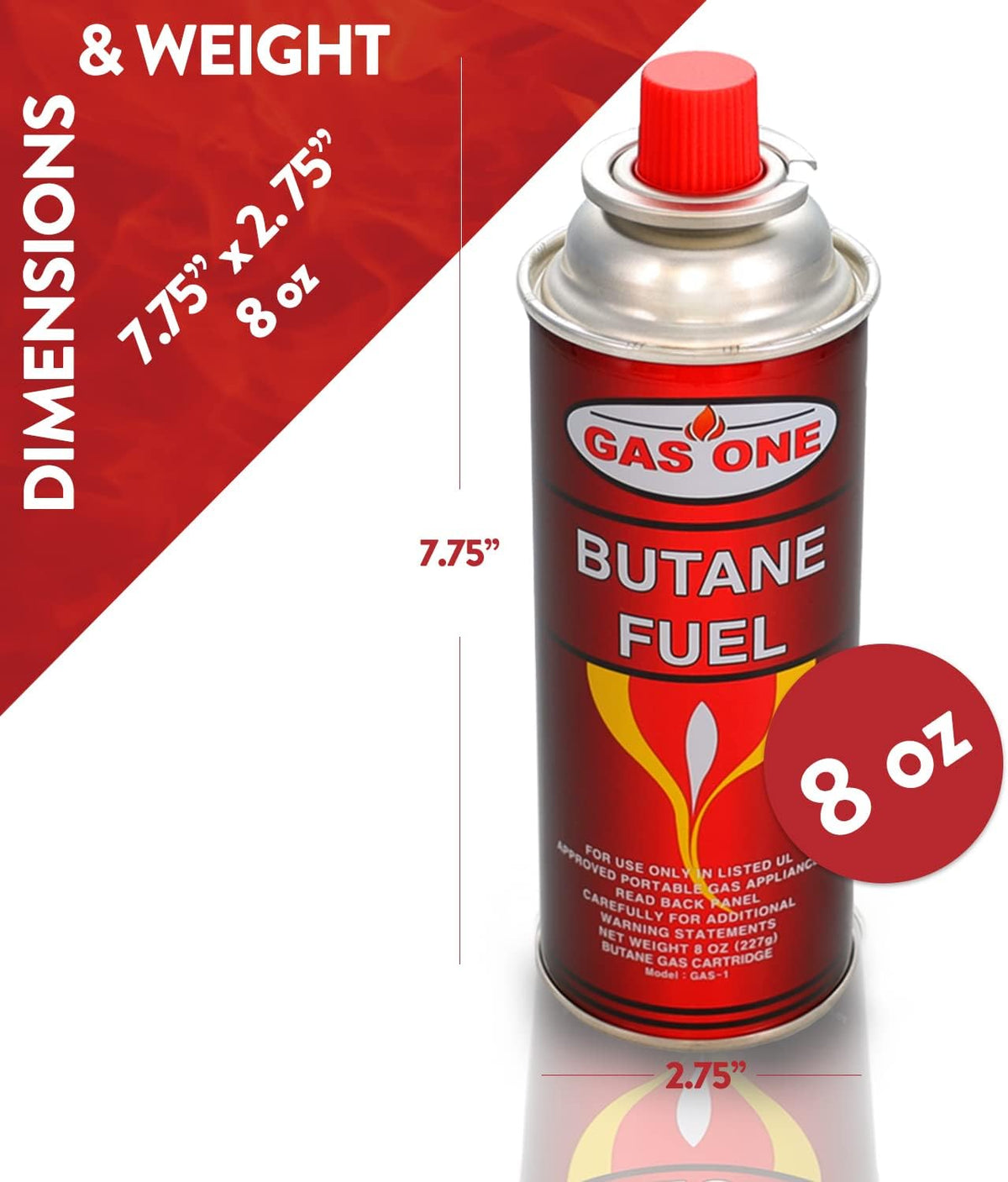 4 Pack Butane Fuel Canister I938320