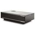 Black Crocodile Lacquer Coffee Table with Drawers C85504