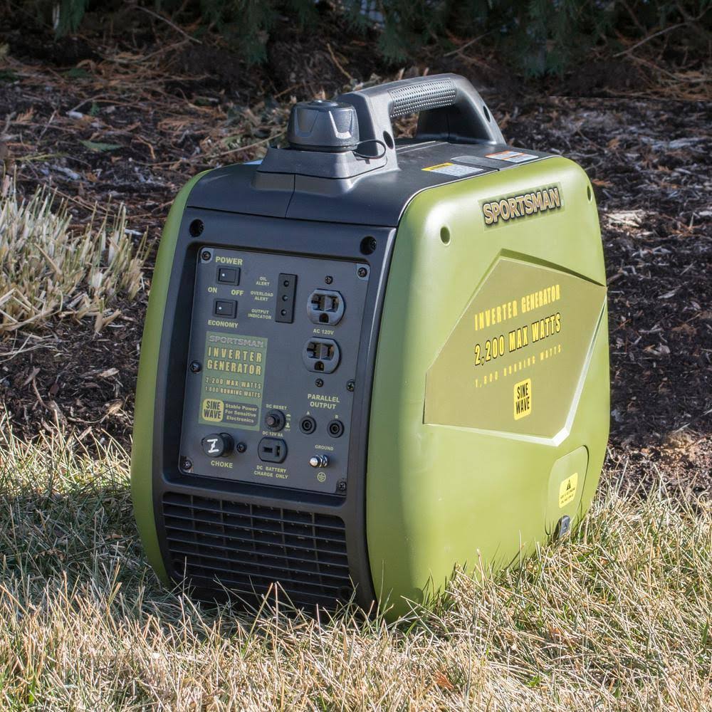 Portable Digital Inverter Generator 2200/1800-Watt Gasoline N415688