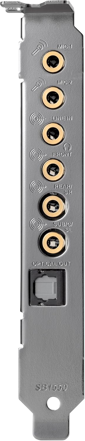 PCIe 7.1 Sound Card with Headphone Amp L35195
