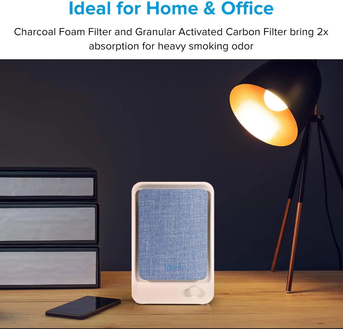 True HEPA Air Purifier with Dual Activated Carbon Filters P11040
