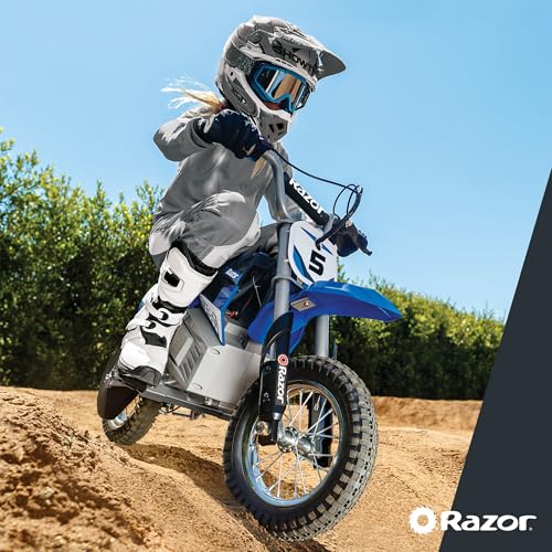 Blue Electric Motocross Bike S685