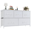 Gray 9 Drawer Fabric Storage Dresser O715012