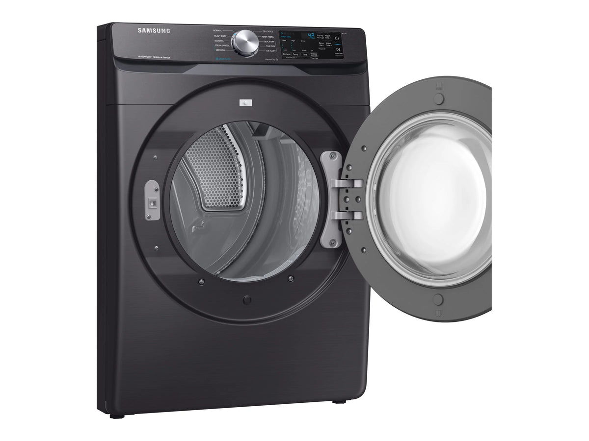 27 in Front Loading Black Stainless Steel Dryer R653