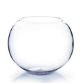 Clear Glass Bubble Bowl Vase O255986