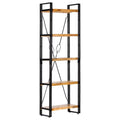 5-Tier Solid Mango Wood Bookcase W42801