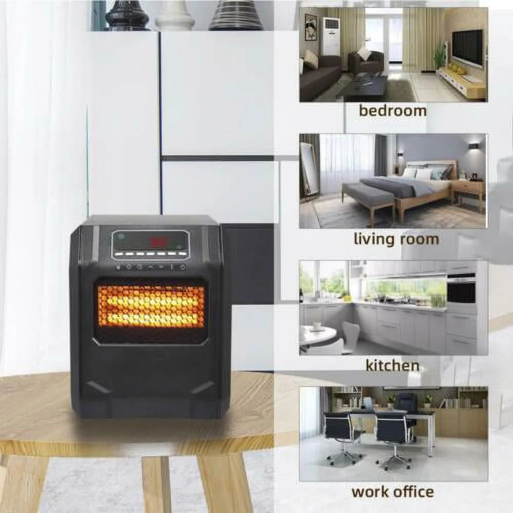 1500W Infrared Space Heater with Remote W353
