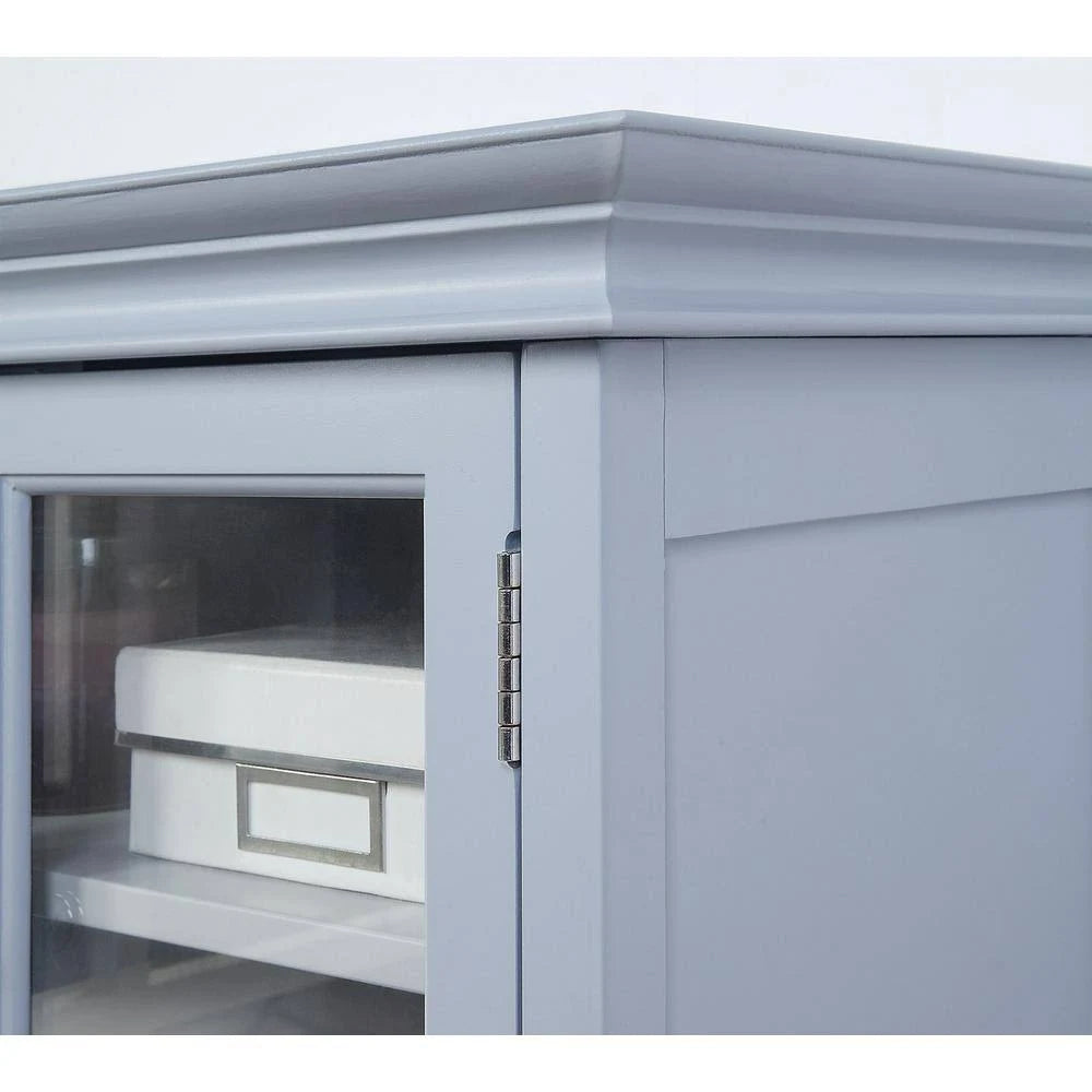 4-Door Tall Cabinet in Dove Grey B36988
