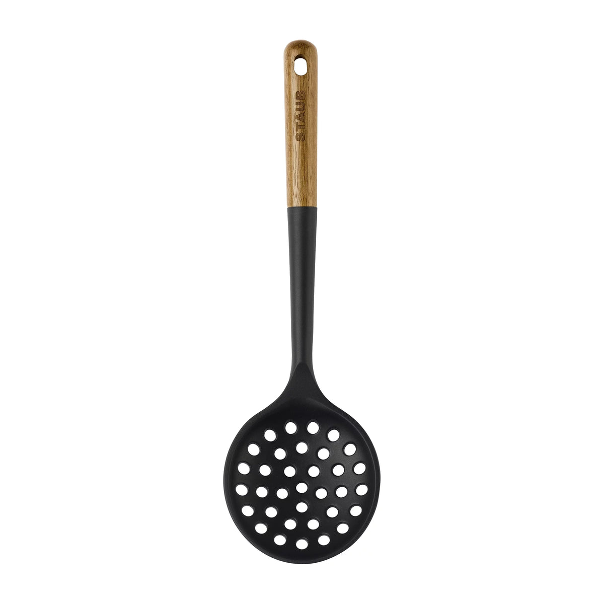Silicone with Wood Handle Skimming Ladle N771437