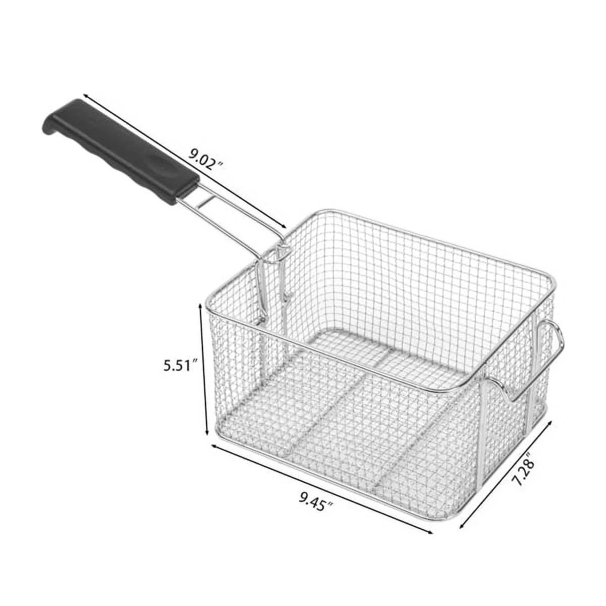 Electric Deep Fryer 16.9QT Stainless Steel Double Tank 3400W T991594