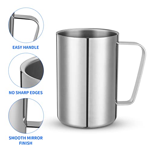 Insulated Stainless Steel Double Wall Travel Mug 400ml H8058