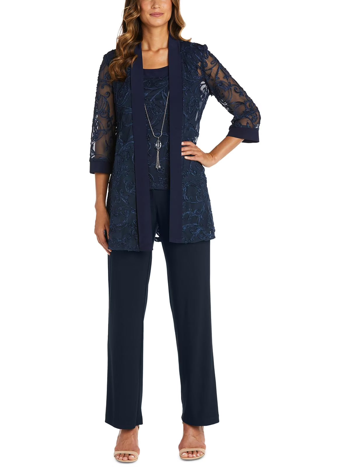2PC Pants Pant Suit Q582