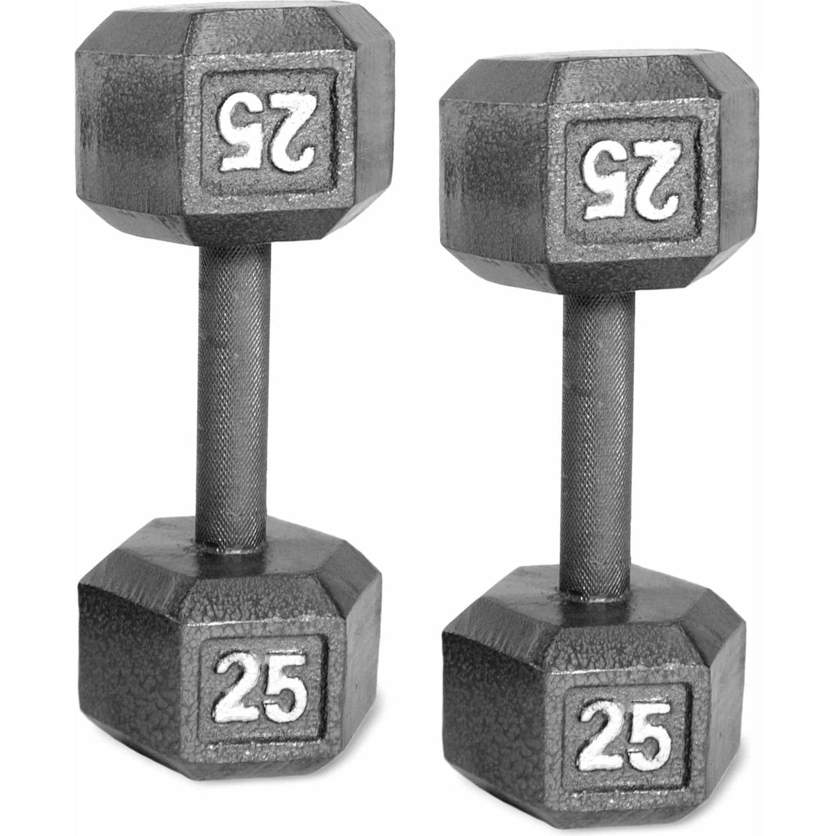 Cast Iron Dumbbell 25 Lb Pair V845390