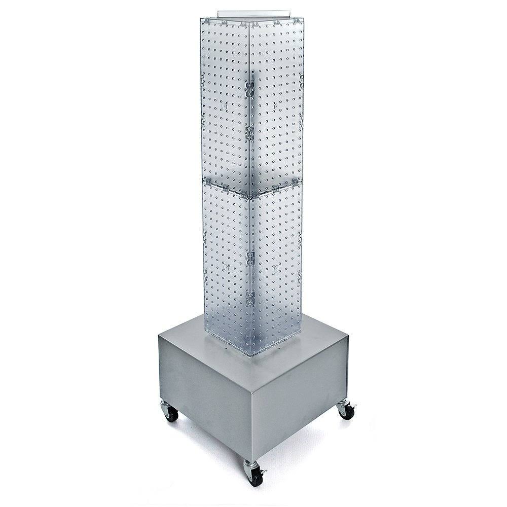 4-sided Interlocking Pegboard Display C6550