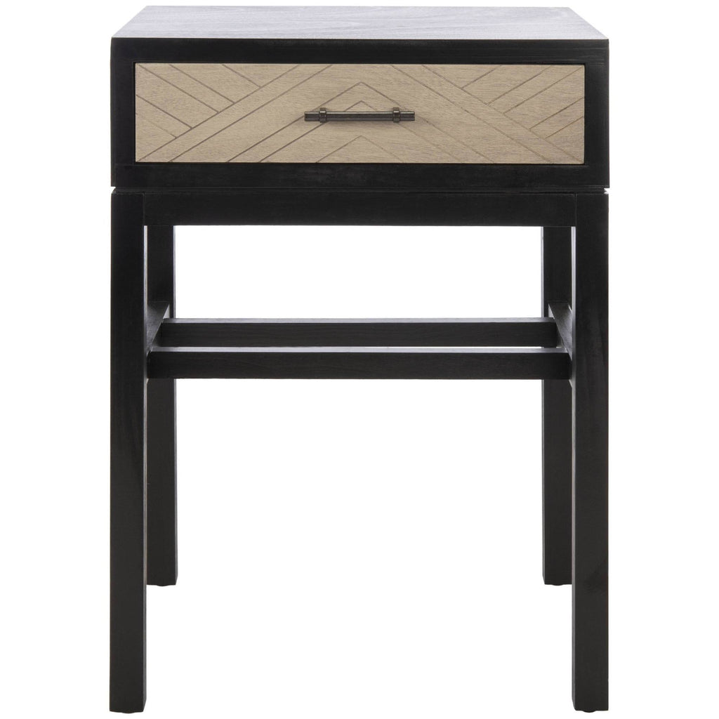 Black 1 Drawer Accent Table R419914
