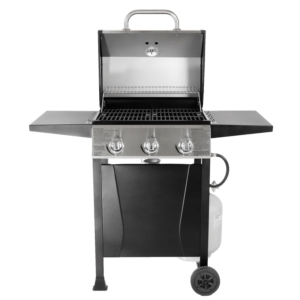 4-Burner Gas Grill with Side Burner and Side Shelves W666909
